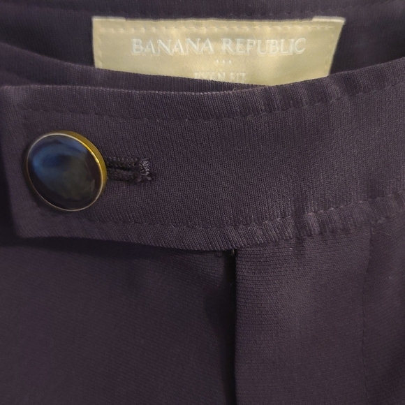 Banana Republic High Waist Dark Blue Shorts - Picture 2 of 5